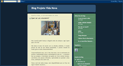 Desktop Screenshot of blogprojetovidanova.blogspot.com