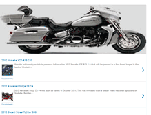 Tablet Screenshot of motorcycle2012.blogspot.com