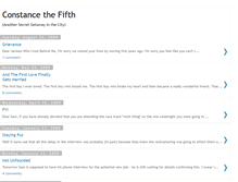 Tablet Screenshot of constancethefive.blogspot.com