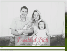 Tablet Screenshot of freckled-pink.blogspot.com