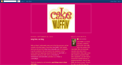 Desktop Screenshot of cake-muffin.blogspot.com