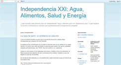 Desktop Screenshot of independenciaxxi.blogspot.com