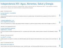 Tablet Screenshot of independenciaxxi.blogspot.com