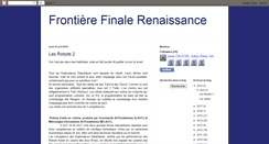 Desktop Screenshot of frontierefinale.blogspot.com