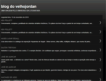 Tablet Screenshot of blogdovelhojordan.blogspot.com