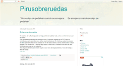 Desktop Screenshot of pirusobreruedas.blogspot.com