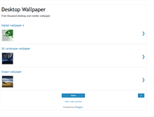 Tablet Screenshot of desktopwallpaper-go.blogspot.com