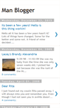 Mobile Screenshot of manblogger641.blogspot.com