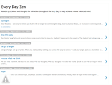 Tablet Screenshot of every-day-zen.blogspot.com