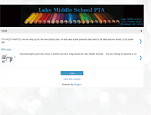 Tablet Screenshot of lake-pta.blogspot.com