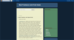 Desktop Screenshot of best-freelance.blogspot.com