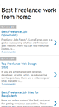 Mobile Screenshot of best-freelance.blogspot.com