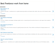 Tablet Screenshot of best-freelance.blogspot.com