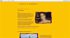 Desktop Screenshot of leticiaerodrigo.blogspot.com