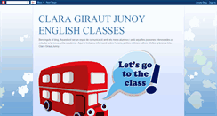 Desktop Screenshot of claragirautjunoyenglishclasses.blogspot.com