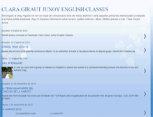 Tablet Screenshot of claragirautjunoyenglishclasses.blogspot.com