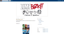 Desktop Screenshot of limpbizkitunr.blogspot.com