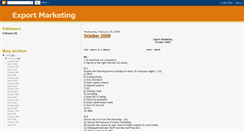 Desktop Screenshot of exportmarketing1.blogspot.com