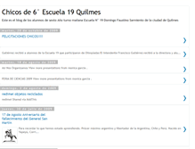 Tablet Screenshot of chicosdela19.blogspot.com