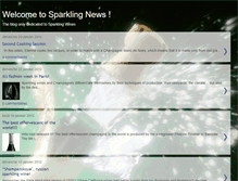 Tablet Screenshot of mysparklingnews.blogspot.com