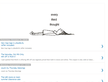 Tablet Screenshot of everythirdthought.blogspot.com