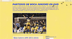 Desktop Screenshot of bocajuniorsdvd.blogspot.com