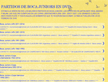 Tablet Screenshot of bocajuniorsdvd.blogspot.com