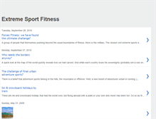 Tablet Screenshot of extremesportfitness.blogspot.com