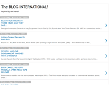 Tablet Screenshot of internationalblognews.blogspot.com