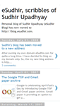 Mobile Screenshot of esudhir.blogspot.com