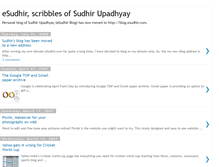 Tablet Screenshot of esudhir.blogspot.com