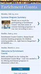 Mobile Screenshot of enrichmentcounts.blogspot.com