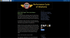 Desktop Screenshot of performancecycleokc.blogspot.com