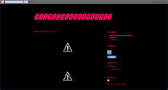 Desktop Screenshot of degoodegoo.blogspot.com