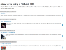 Tablet Screenshot of missyflyball.blogspot.com