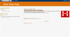 Desktop Screenshot of belavistahoje.blogspot.com