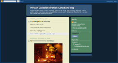 Desktop Screenshot of persiancanadian.blogspot.com