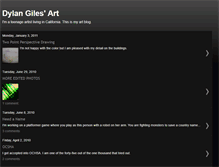 Tablet Screenshot of gilesart.blogspot.com