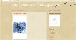 Desktop Screenshot of alinsarticle.blogspot.com