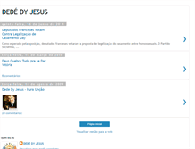 Tablet Screenshot of dededyjesus.blogspot.com