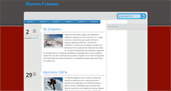 Desktop Screenshot of deportesextremosyadrenalina.blogspot.com
