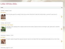 Tablet Screenshot of littlewhiteattic.blogspot.com