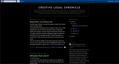 Desktop Screenshot of creativelegalcollective.blogspot.com