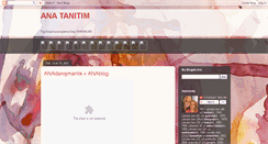 Desktop Screenshot of anatanitim.blogspot.com