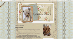 Desktop Screenshot of kristinabears.blogspot.com