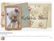 Tablet Screenshot of kristinabears.blogspot.com