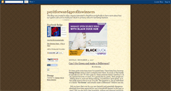 Desktop Screenshot of payitforward4profitswinners.blogspot.com