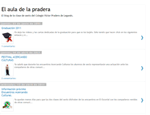 Tablet Screenshot of elauladelapradera.blogspot.com