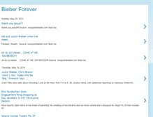 Tablet Screenshot of bieb4ever.blogspot.com