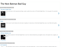 Tablet Screenshot of nextbatmanbadguy.blogspot.com